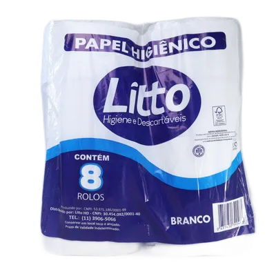 Papel rolão Litto