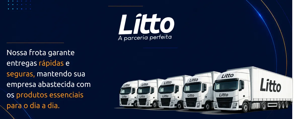 Frota de entrega da Litto