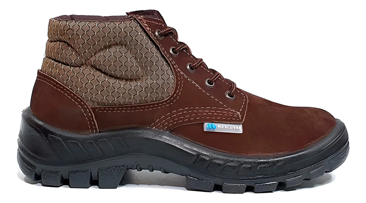 Bota de segurança Marluvas marrom