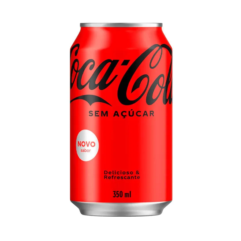 Coca cola lata 350ml caixa com 12 unidades