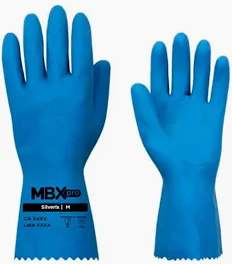Luva latex anti alergica M 