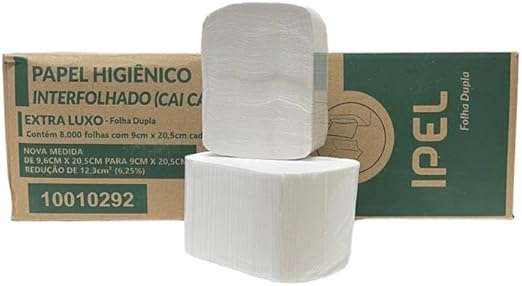 Papel higiênico cai cai folha dupla usepaper