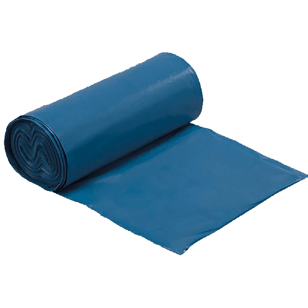 Saco de lixo azul 60l