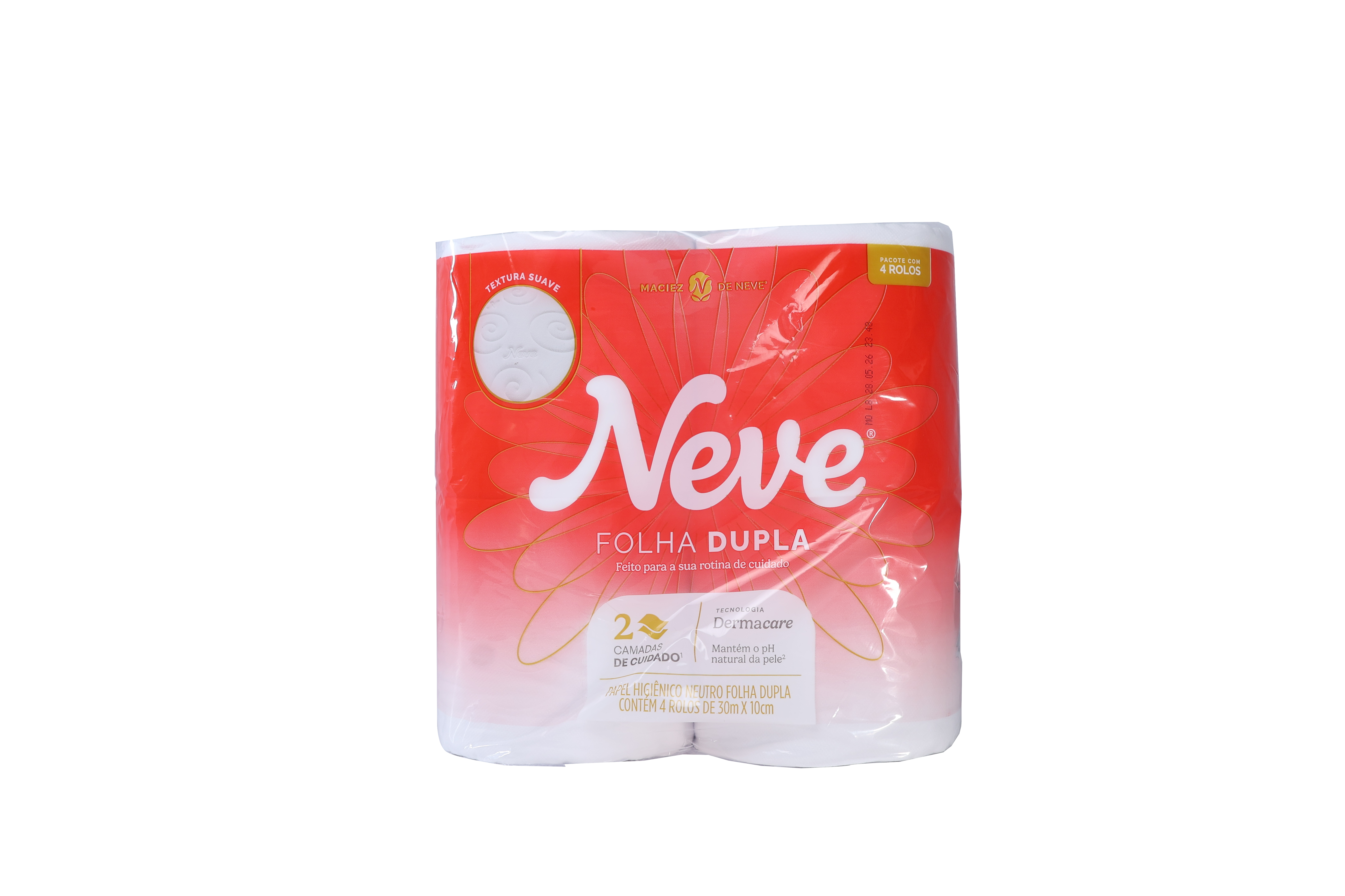 Papel higiênico bobina 100%