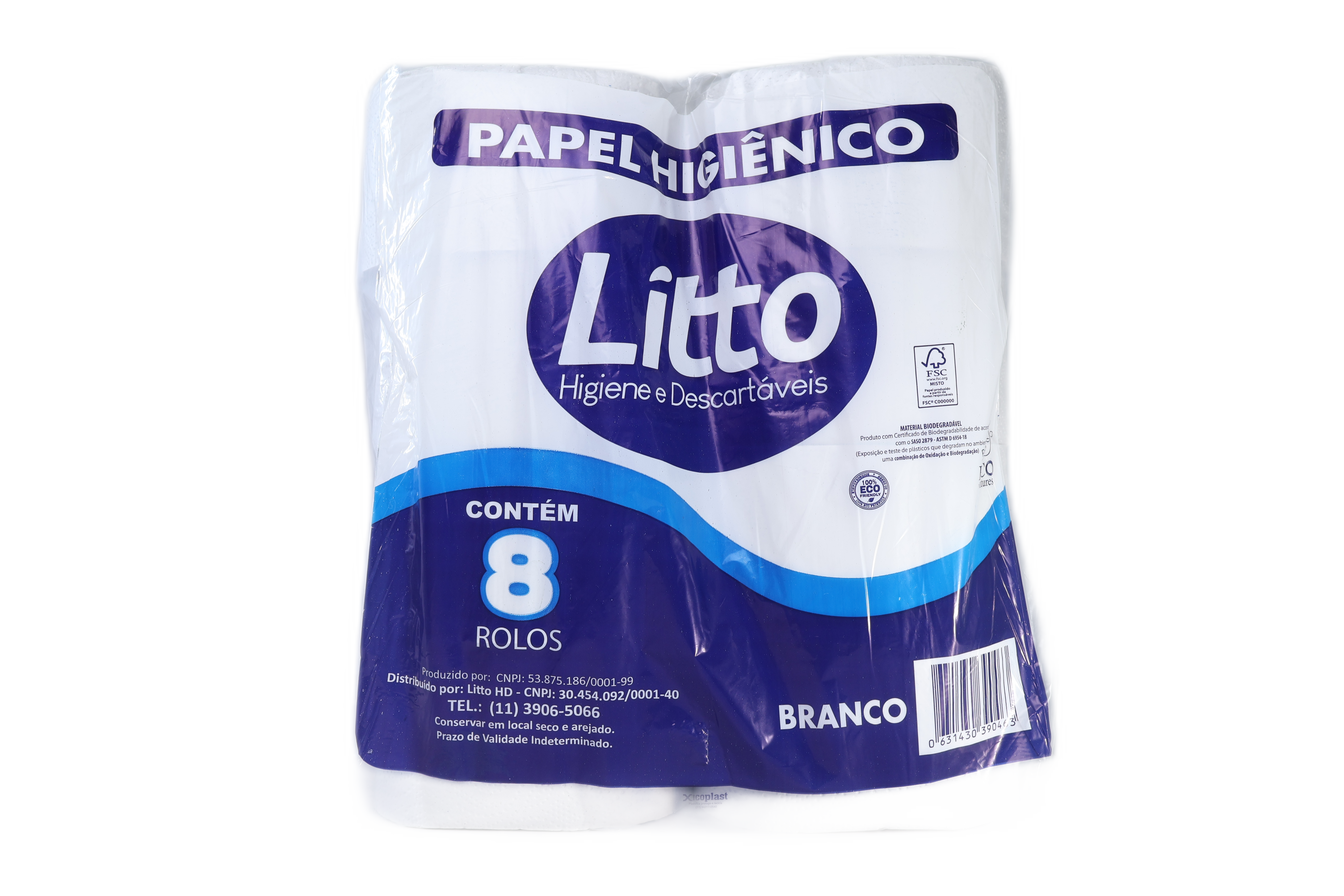 papel rolão 8 unidades